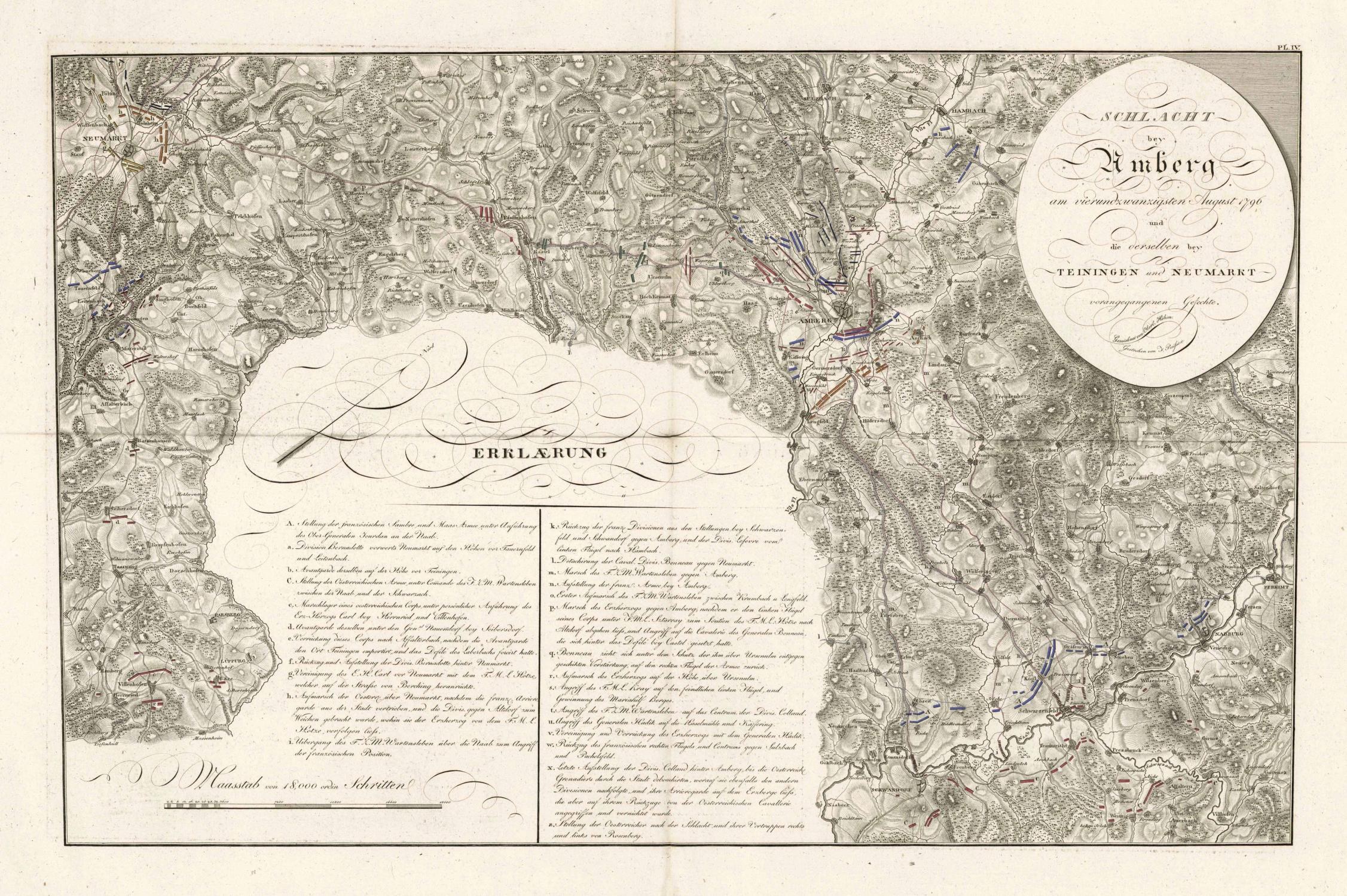 Detailierte alte Karte von Berlin, Deutschland, die Straßen, Gebäude, Landmarken und textuelle Informationen über Bevölkerung, Straßen und bemerkenswerte Stätte zeigt.